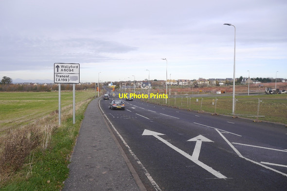 Photo 6"x4" New junction, Salter's Road Musselburgh c2017