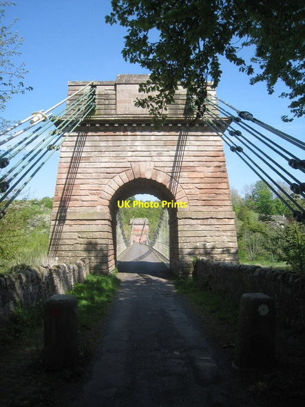 Photo 6"x4" Union Bridge Loanend\/NT9450 c2012