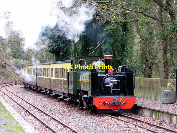 Photo 6"x4" No.8 pulls into Aberffwrd Aberffrwd\/SN6878 c2017
