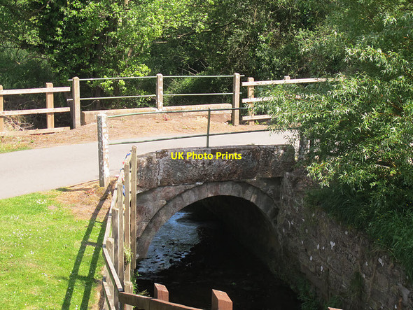 Photo 6"x4" The bridge at Stretton Mill Lower Carden c2017
