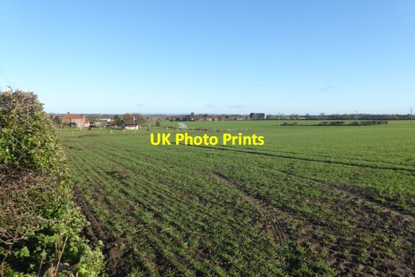 Photo 6"x4" Towards Hillside Farm Hutton Wandesley c2017