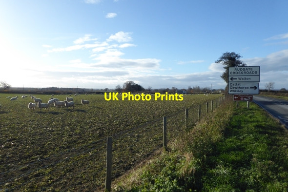Photo 6"x4" Rudgate Crossroads Bickerton\/SE4550 c2017