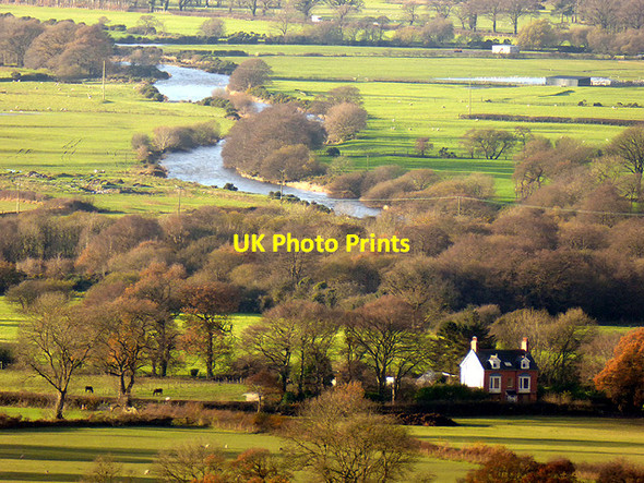 Photo 6"x4" A view towards Penllwyn from Pant Da Woods Capel Bangor c2017