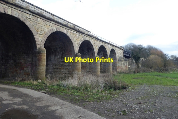 Photo 6"x4" Wharfe Bridge Thorp Arch c2017