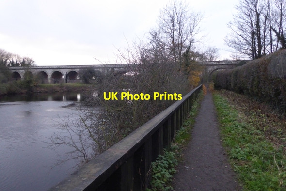 Photo 6"x4" River Path Tadcaster c2017