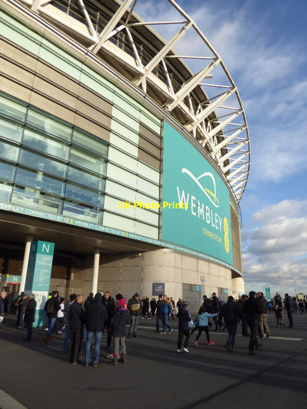 Photo 6"x4" Wembley Stadium Wembley c2017