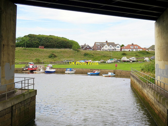 Photo 6"x4" Below Seaton Sluice Bridge Seaton Sluice c2016