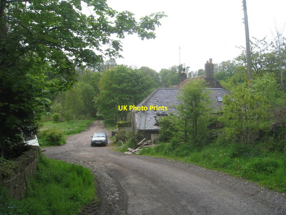 Photo 6"x4" Ruined shed near Edrington Castle Mill Paxton c2012