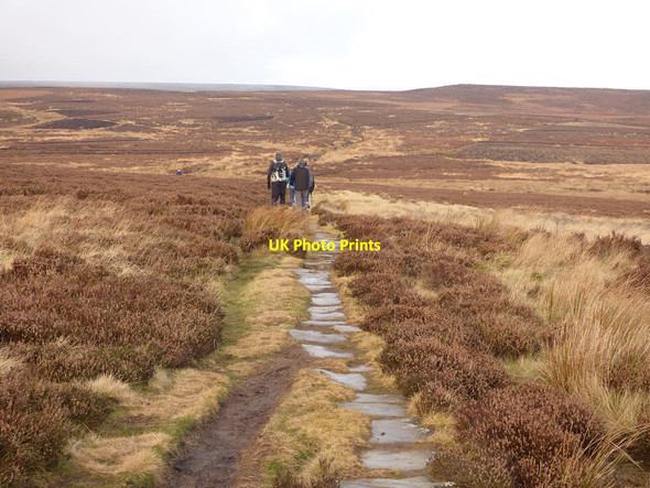 Photo 6"x4" Causeway, Bingley Moor  East Morton\/SE1042 c2017