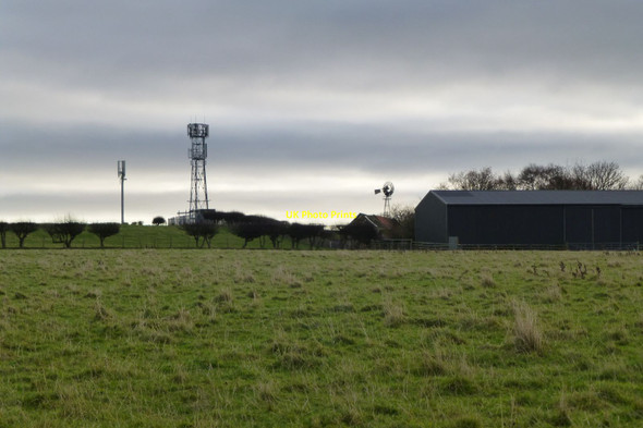 Photo 6"x4" Communications mast at Fenhamhill Beal\/NU0642 c2017