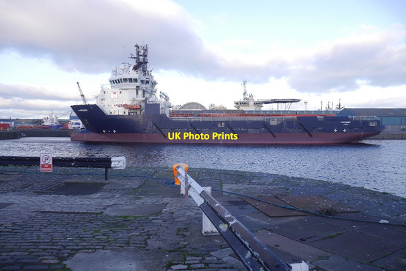 Photo 6"x4" FS Braemar, Albert Dock Leith\/NT2776 c2017