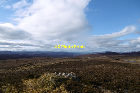 Photo 6"x4" Summit, Cnoc Eille M\u00c3\u00b2r Cnoc Eille M\u00f2r c2017