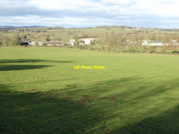 Photo 6"x4" Farmland and Town Farm Hundre c2017
