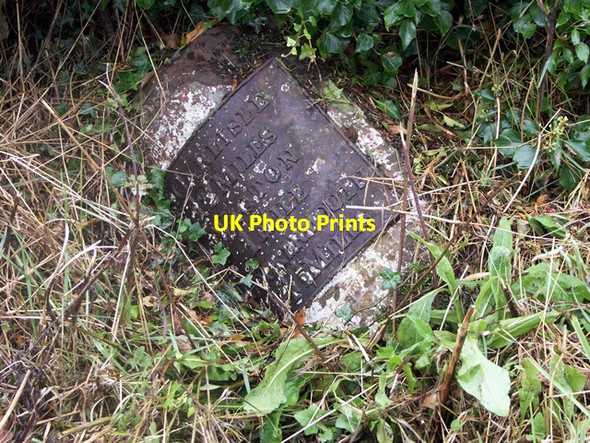 Photo 6"x4" Old Milestone by the B5304, north of Red Dial High Longthwaite c2007