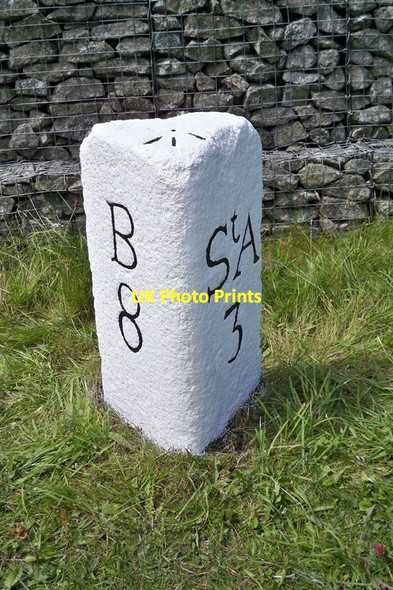Photo 6"x4" Old Milestone by the A391, south of Stenalees Treverbyn\/SX0156 c2017
