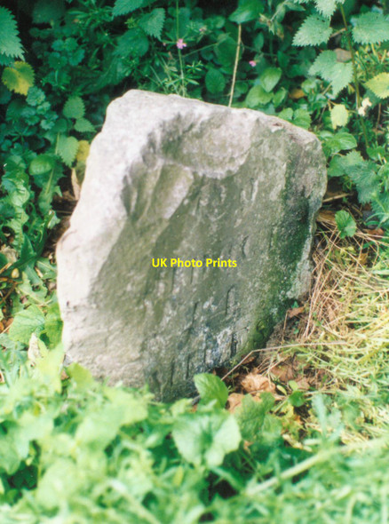 Photo 6"x4" Old Milestone by the B5056, near Oxclose Wood Alport\/SK2264 c2002