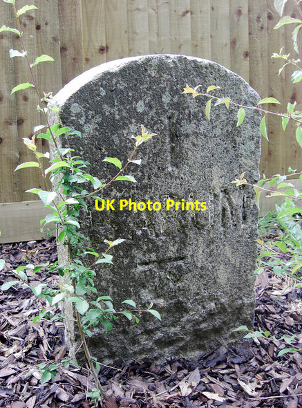Photo 6"x4" Old Milestone in Westaway Plain, Barnstaple Barnstaple c2010