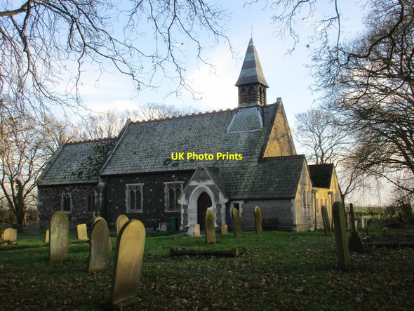Photo 6"x4" The church of St. Lawrence, Elsternwick Danthorpe c2017