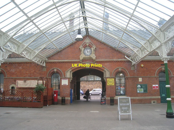 Photo 6"x4" The main entrance, Tynemouth Station Tynemouth c2012