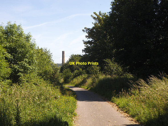 Photo 6"x4" Spen Valley Greenway in Ravensthorpe Mirfield c2017