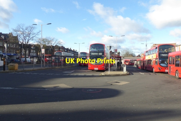 Photo 6"x4" Golders Green bus station Hampstead\/TQ2685 c2017