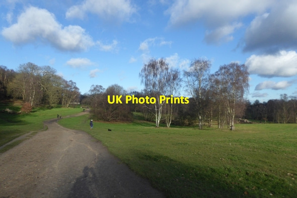 Photo 6"x4" Track in the grounds of Kenwood House Hampstead\/TQ2685 c2017