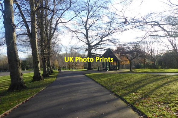 Photo 6"x4" Bandstand in Waterlow Park Hampstead\/TQ2685 c2017