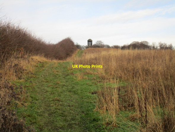 Photo 6"x4" Path and Mausoleum Rawmarsh c2017
