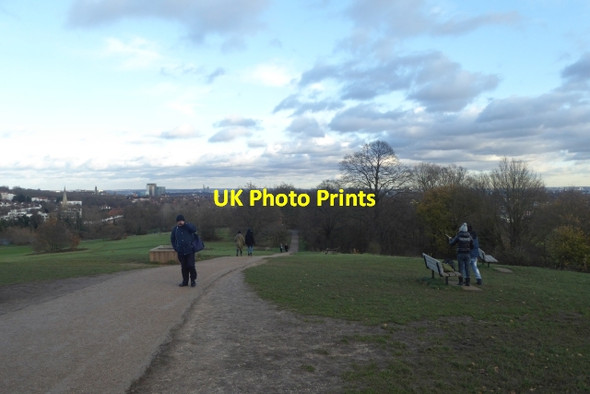 Photo 6"x4" Top of Parliament Hill Hampstead\/TQ2685 c2017