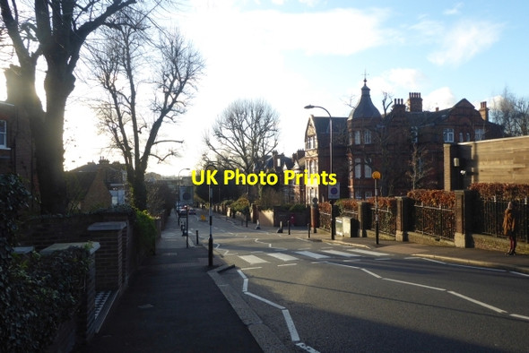 Photo 6"x4" Zebra Crossing on Arkwright Road Hampstead\/TQ2685 c2017