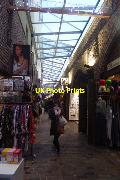 Photo 6"x4" Inside Camden Market Camden Town c2017