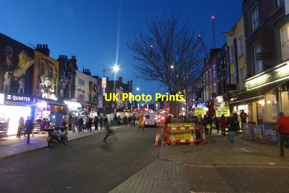 Photo 6"x4" Camden High Street Camden Town c2017