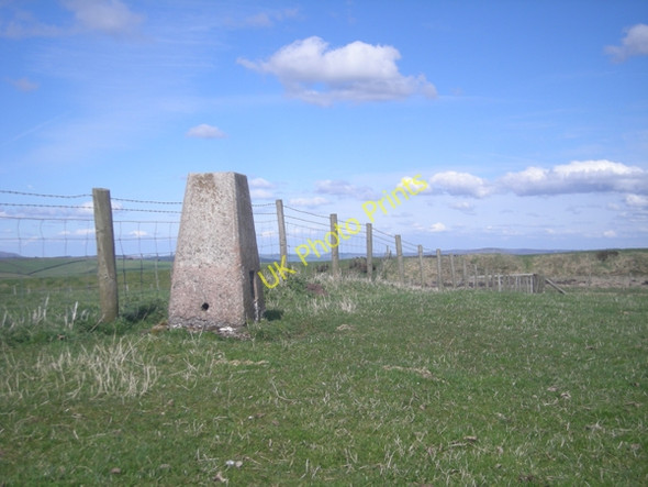 Photo 6"x4" Trig point near Offa's Dyke Upper Treverward c2009