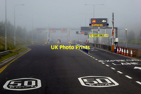 Photo 6"x4" Grange Toll Plaza, Express Lane Bohermeen c2017