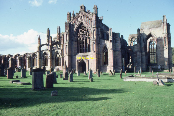 Photo 6"x4" Melrose Abbey Melrose\/NT5434 c1980