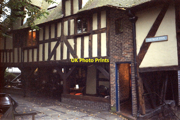 Photo 6"x4" Bear Steps Shrewsbury Shrewsbury c1993
