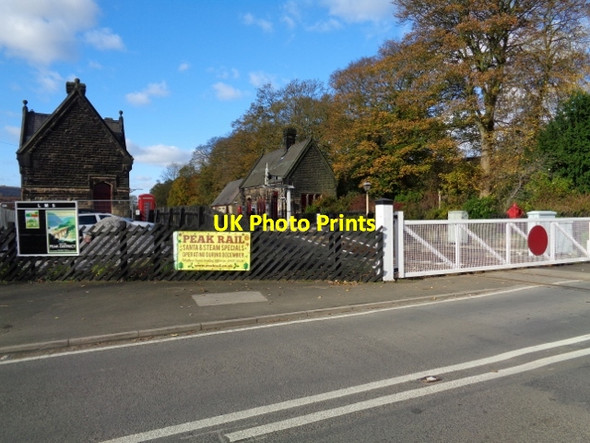 Photo 6"x4" Darley Dale Railway Station Churchtown\/SK2662 c2017