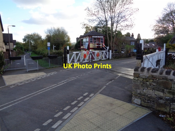 Photo 6"x4" Church Lane Crossing Darley Dale c2017