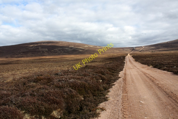 Photo 6"x4" Looking SE along the Burma Road Allt Ghiuthais c2009