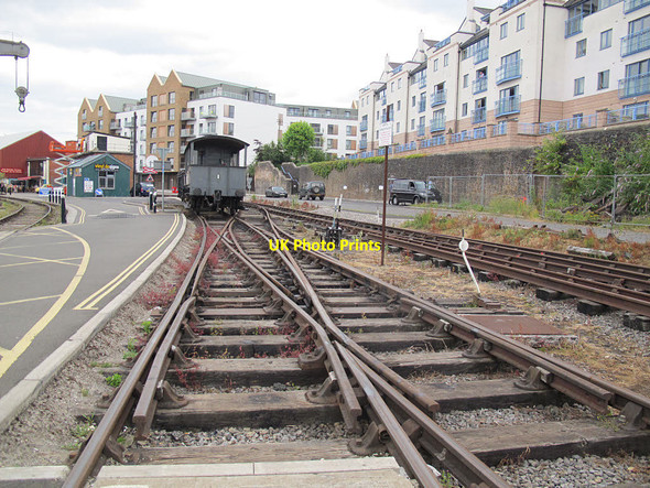 Photo 6"x4" Switch and crossing, Bristol Harbour Railway Bedminster c2017