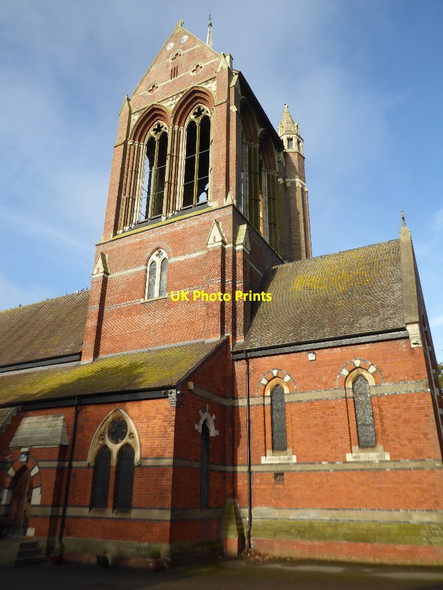 Photo 6"x4" Former Church of St Mary, Wythall Inkford c2017 P1