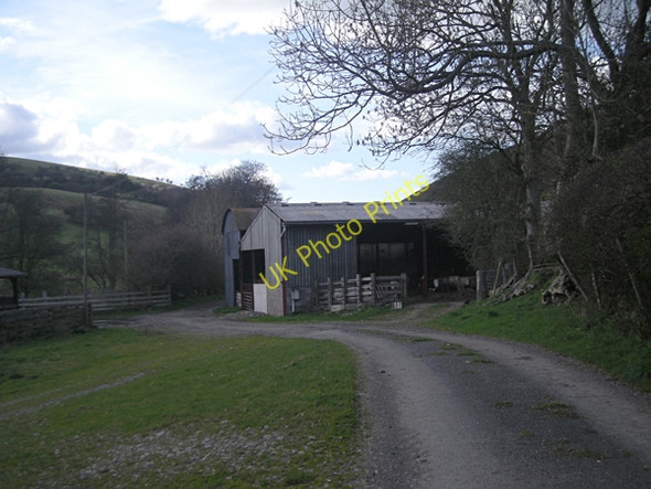 Photo 6"x4" Farm buildings at Treverward House Upper Treverward c2009
