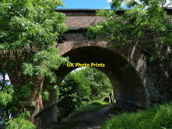 Photo 6"x4" England Coast Path and the Hawthorn Dene Viaduct Easington Colliery c2017