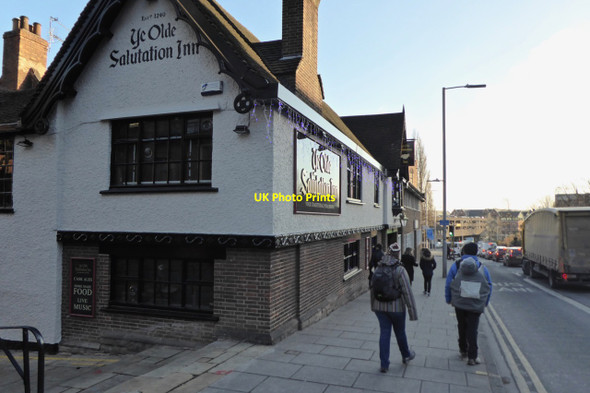 Photo 6"x4" Ye Olde Salutation Inn Nottingham\/SK5641 c2017