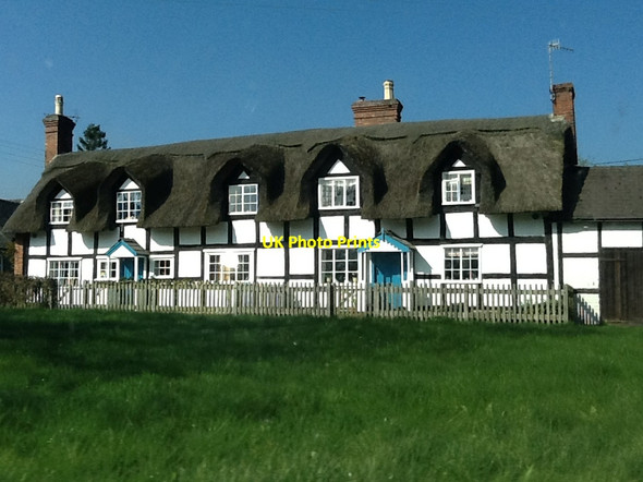 Photo 6"x4" Thatched Cottages in Brampton Bryan Brampton Bryan c2017