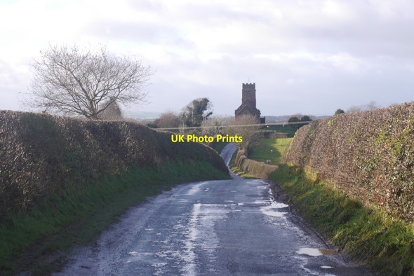 Photo 6"x4" Road to Montford Chavel c2017