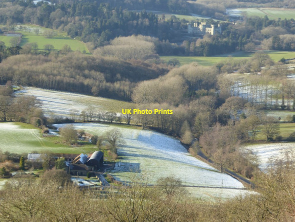 Photo 6"x4" Fowlett Farm and Eastnor Castle Hollybush\/SO7636 c2017