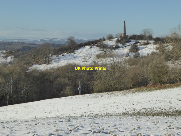 Photo 6"x4" Obelisk in Eastnor Park Hollybush\/SO7636 c2017