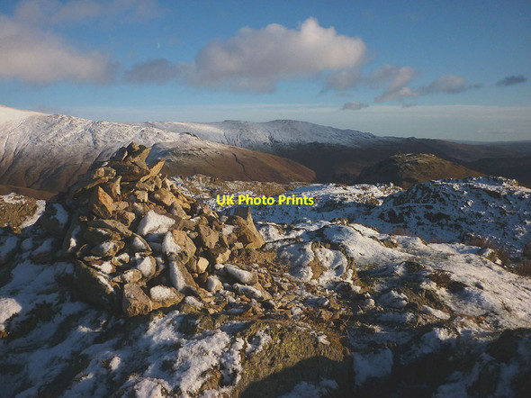 Photo 6"x4" Cairn on Gibson Knott Town Head\/NY3309 c2017