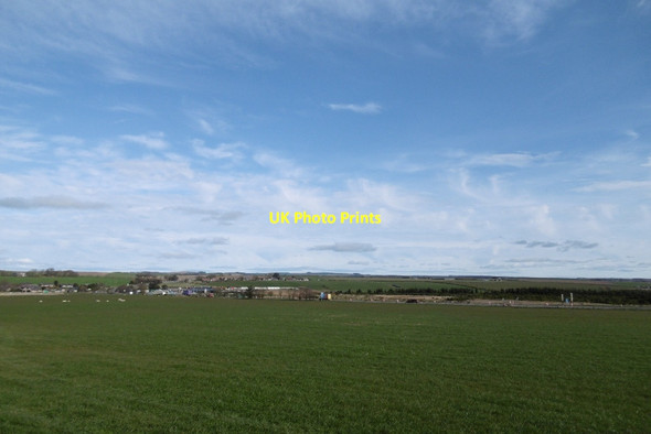 Photo 6"x4" Field South Farden Tipperty\/NJ9626 c2017